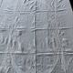 Nappe et 12 serviettes brodées et monogrammées