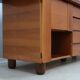 Enfilade vintage en noyer Mobil Girgi années 1970