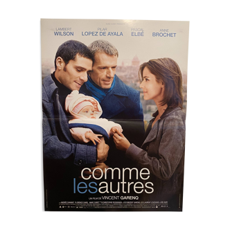 Affiche de cinéma originale : Comme les autres de Vincent Garenq