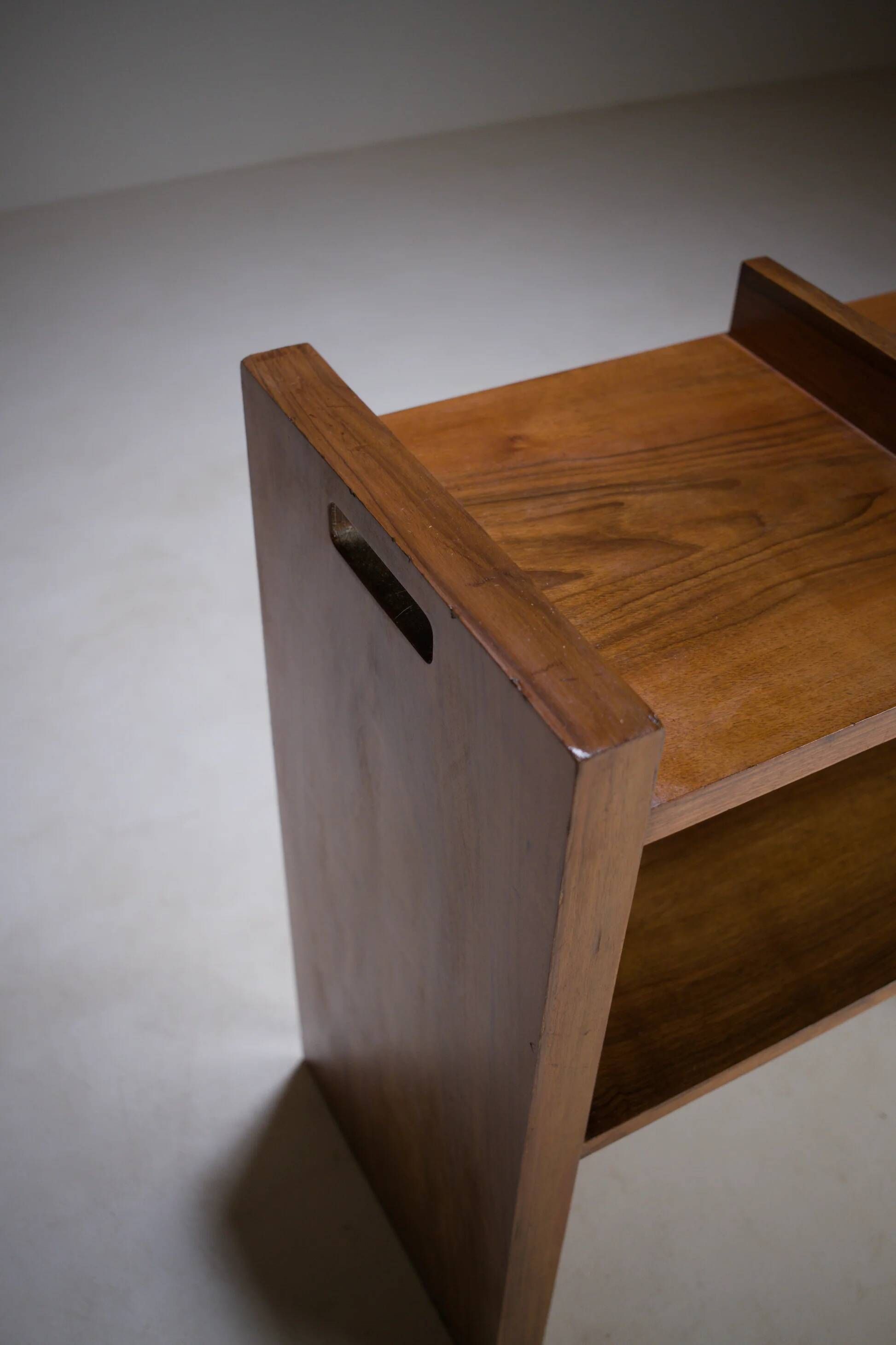 Rationalist side shelf, around 1930