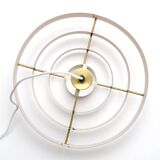 Red Scandinavian lamp, Denmark 1960s