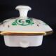 Large octagonal teapot porcelain from Paris "Old Paris", mid-19th century.