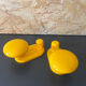 Coat rack yellow hook year 70/80 Italy