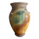 Vase en ceramique raku artisanal