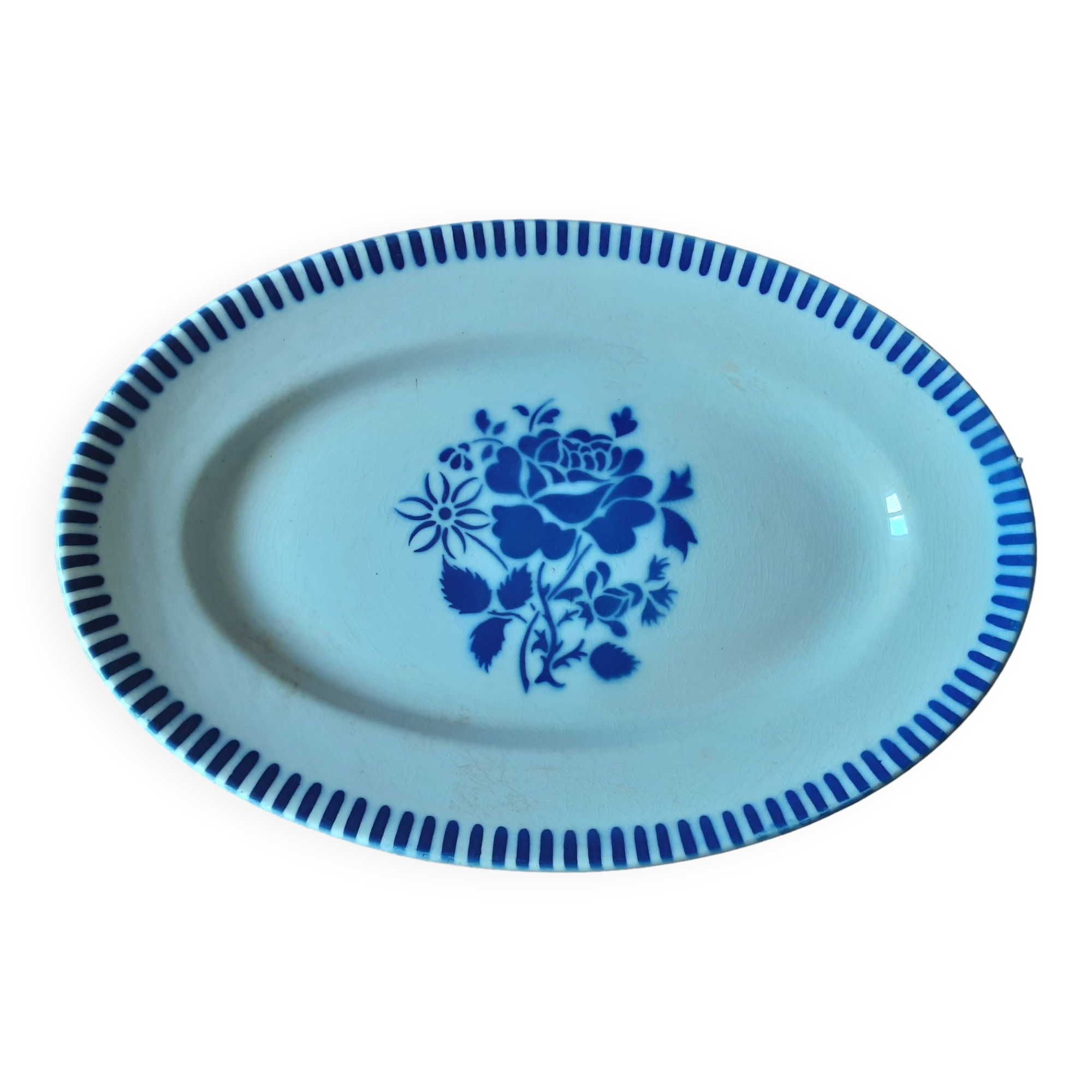 Luneville oval dish