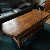 Solid oak coffee table