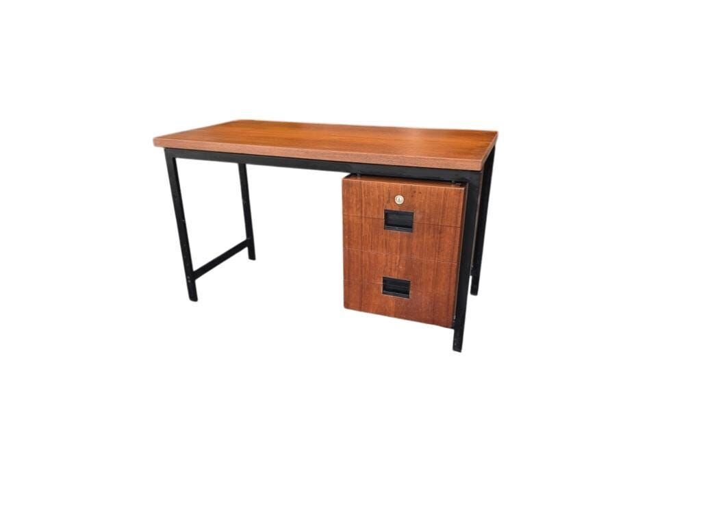 Vintage wooden desk Pastoe EU01 Cees Braakman