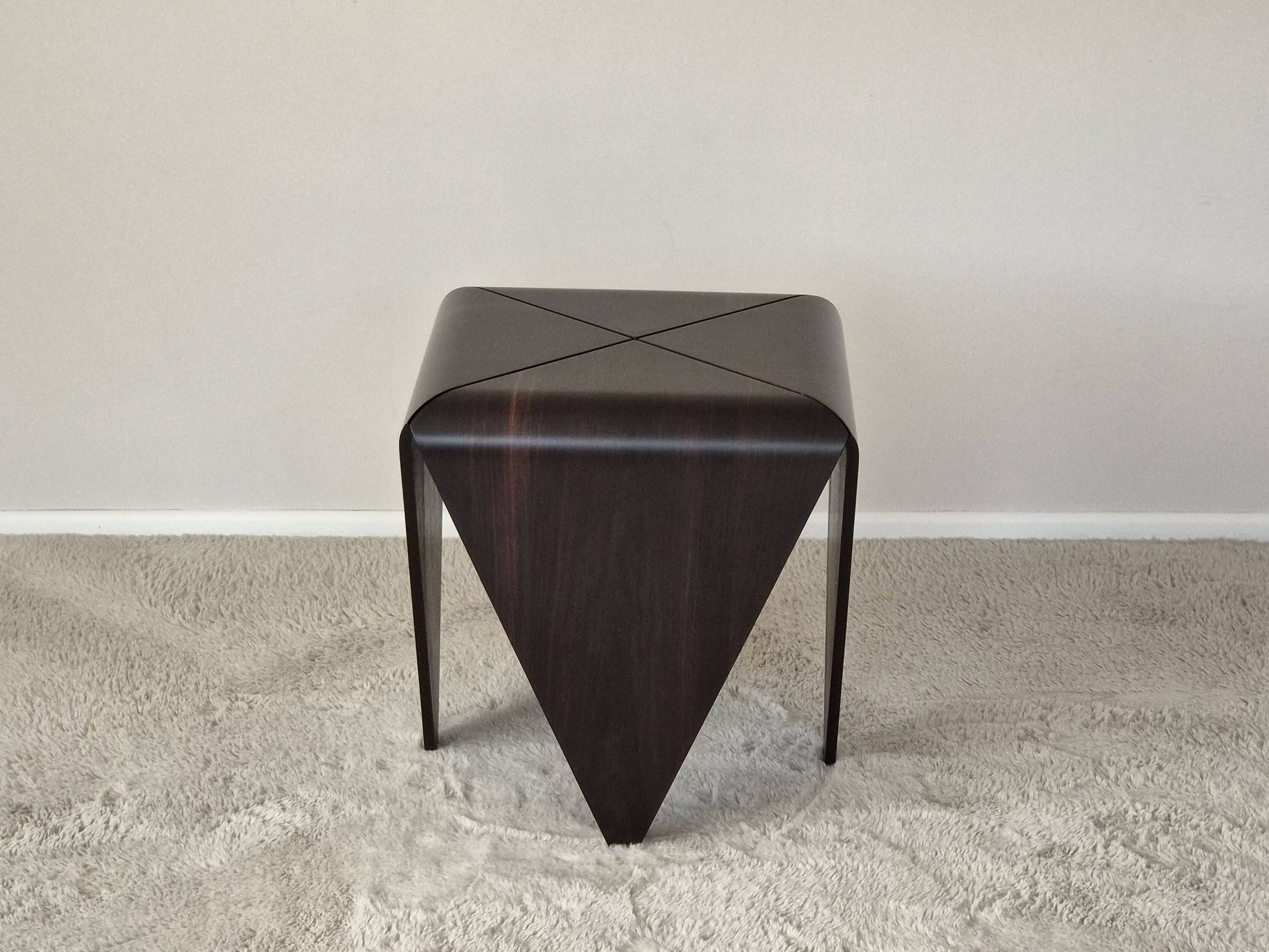Petalas Side Tables by Jorge Zalszupin, Rosewood