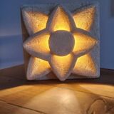Vintage stone table lamp by Albert Tormos