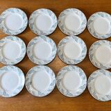 Set of 12 Saint Amand plates