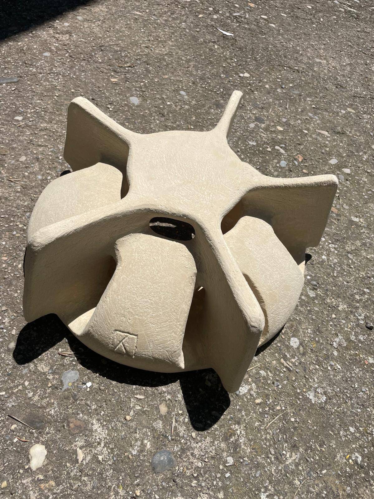 Sculptural wall light