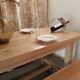 Table de ferme en chêne massif