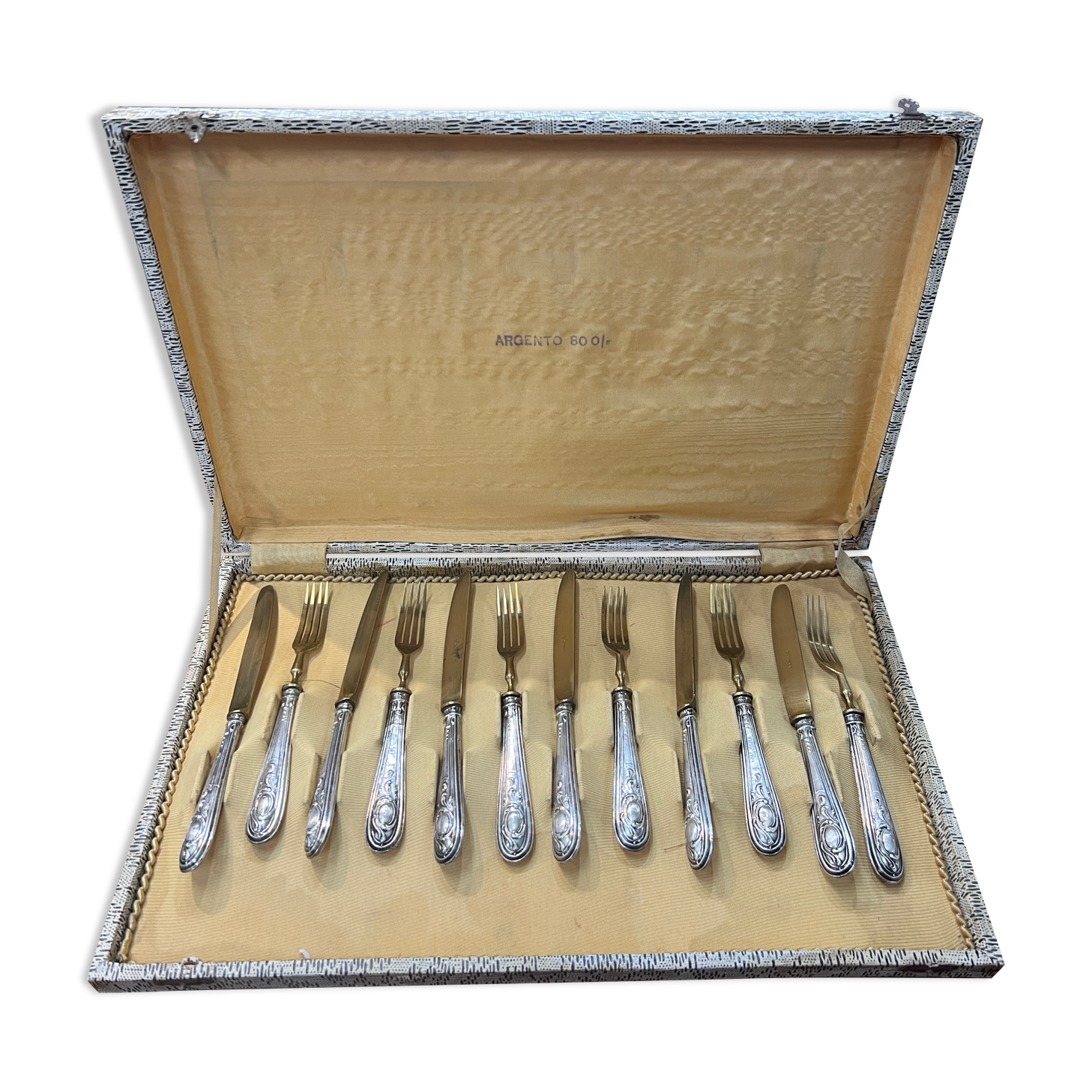 Dessert service 12 pieces Rostfrei Solingen