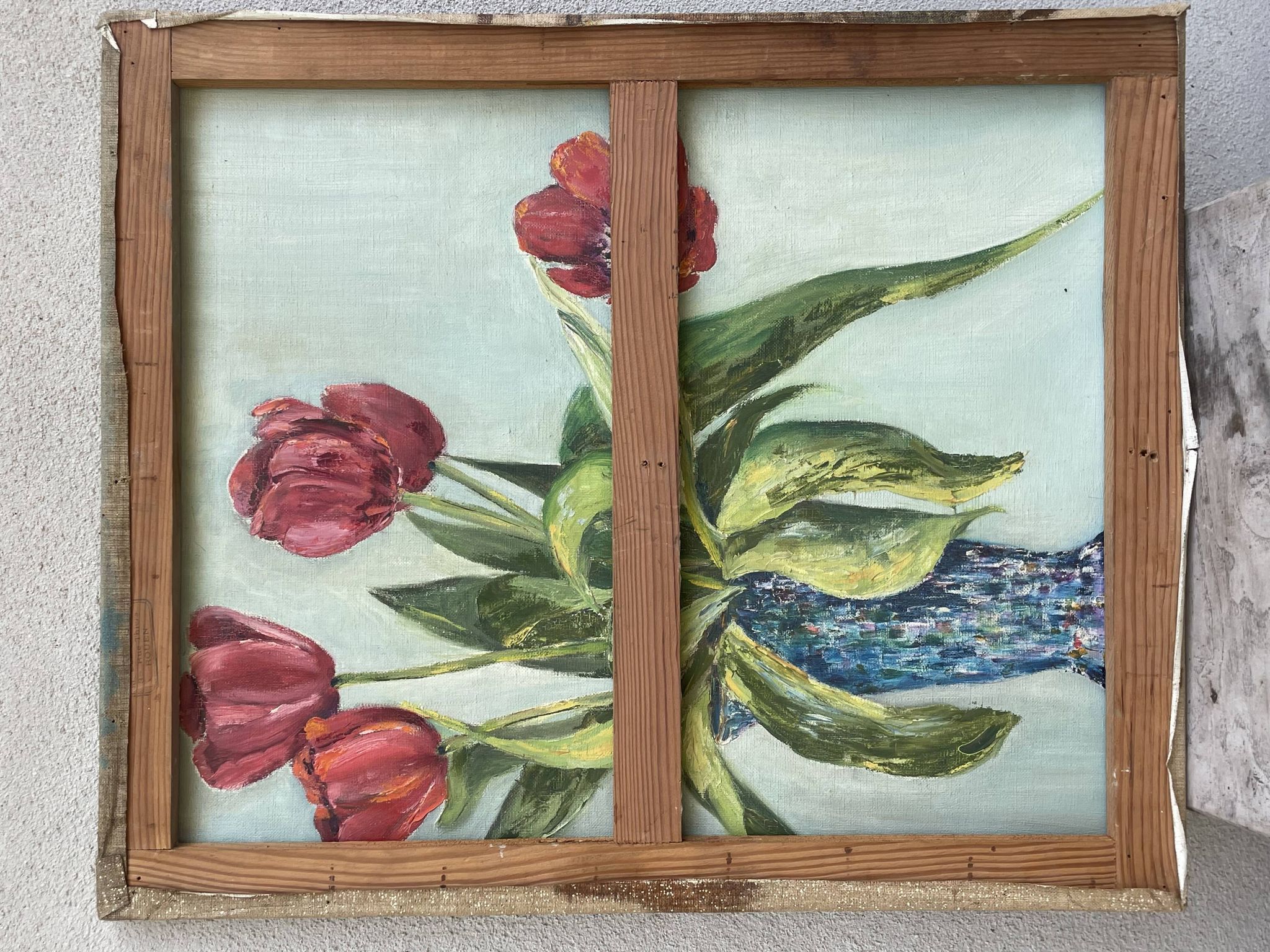 Oil on canvas / attributed to annie-claude (ferrando) - 46 x 55 cm - circa 1978