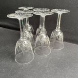 6 Baccarat port glasses Epron service