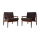 2 Vintage teak armchairs by Arne Vodder for Glostrup from Denmark
