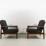Vintage IKEA "Kolding" armchair by Erik Wørts for IKEA, 1960, pair of 2