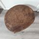 Vintage old wooden stool tripod