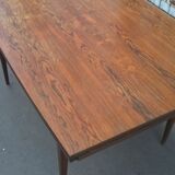 Danish teak and rosewood table