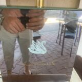 Gloria Vanderbilt lamp with bevelled mirror