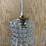 Vintage glass pendant lamp