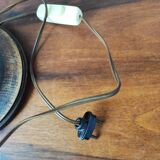 Vintage French lamp 1950/60 in turned wood