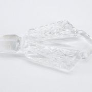 old glass whisky carafe