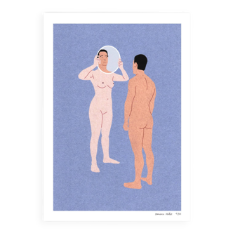 See me in you, art print 13x18 cm, numbered and signed