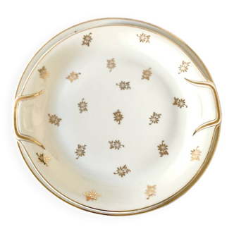 Serving dishes plates in Limoges porcelain France Georges Boyer