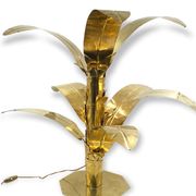 Palm tree brass floor/table lamp, Bottega Gadda Italy, 1960