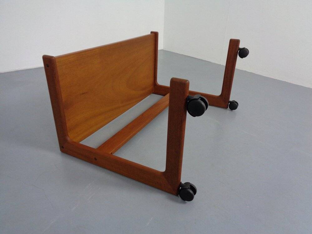 Teak Working Table, Denmark, 1960s