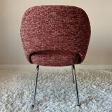 Knoll chair and footrest 1960s