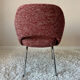 Chaise Knoll et repose pieds années 60