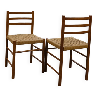 Chaises scandinaves années 60