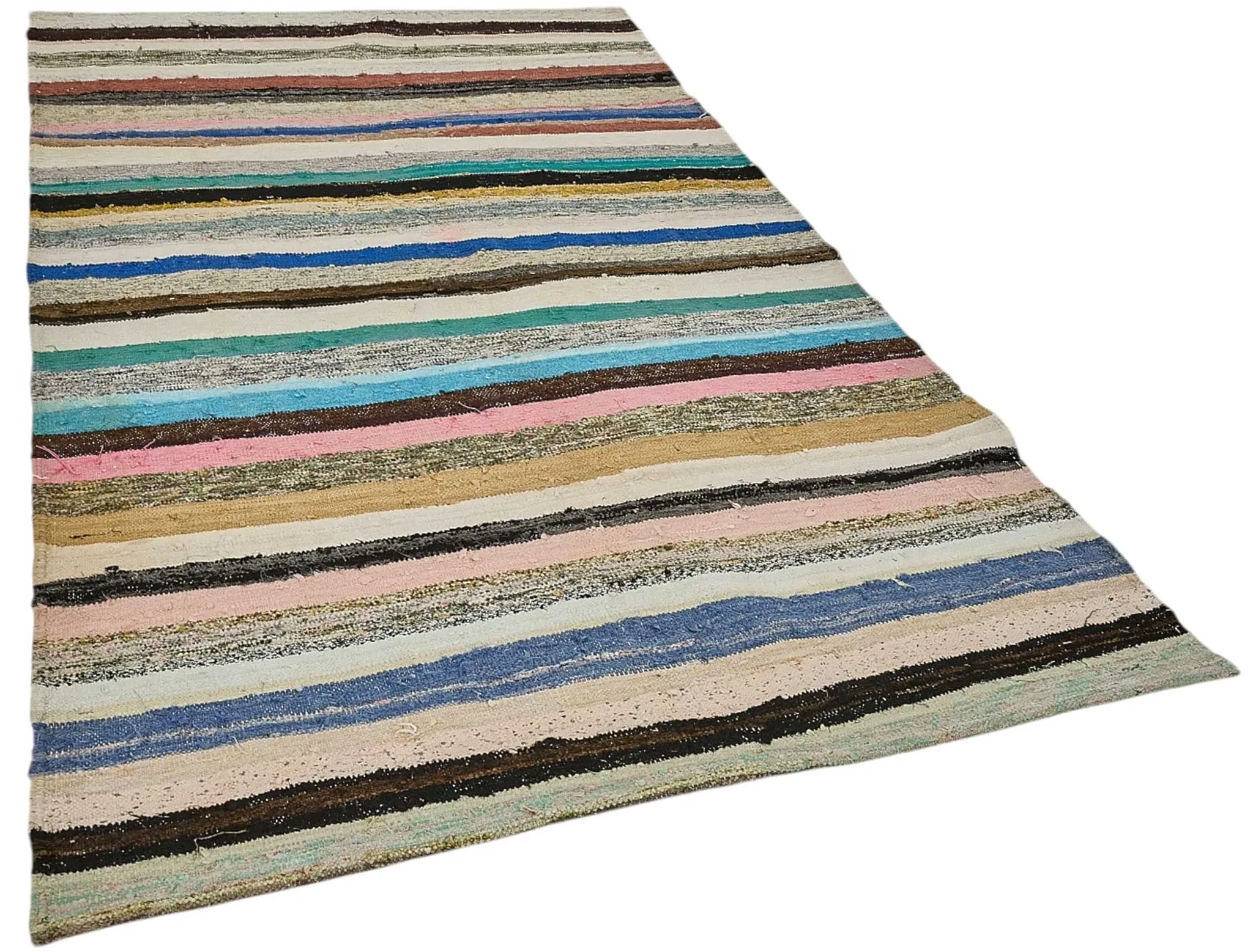 Turkish Handwoven Flatweave Chaput Kilim 152 cm x 254 cm