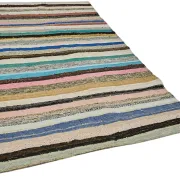 Turkish Handwoven Flatweave Chaput Kilim 152 cm x 254 cm