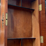 Napoleon 3 marquetry and bronze side table