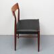 1960s diningchair in teak and leather