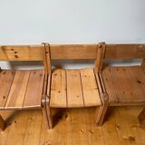 Pine Chair by Ate van Apeldoorn, 1972