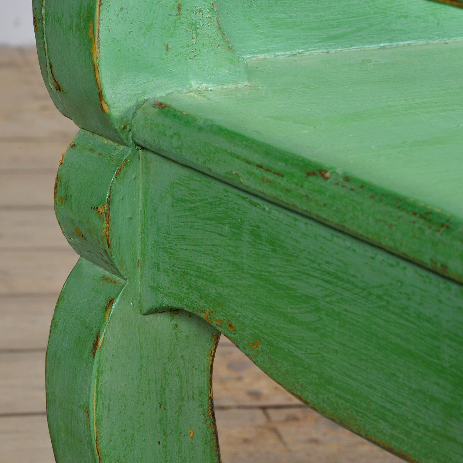 Antique pine bench, 1920s