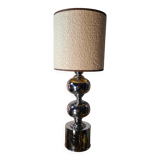 Barber style lamp 1970 chrome h49x18