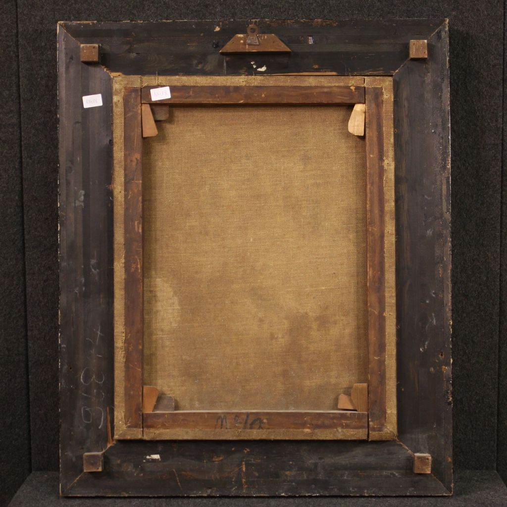 Portrait antique d’une dame de la seconde moitié du 17ème siècle