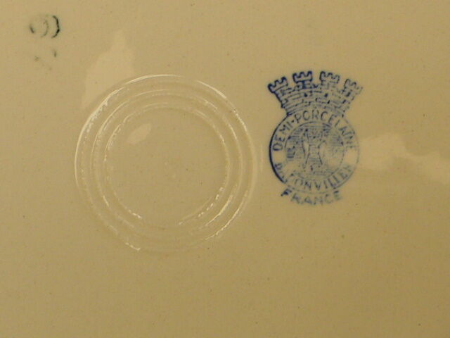 Set of 6 dessert plates Badonviller