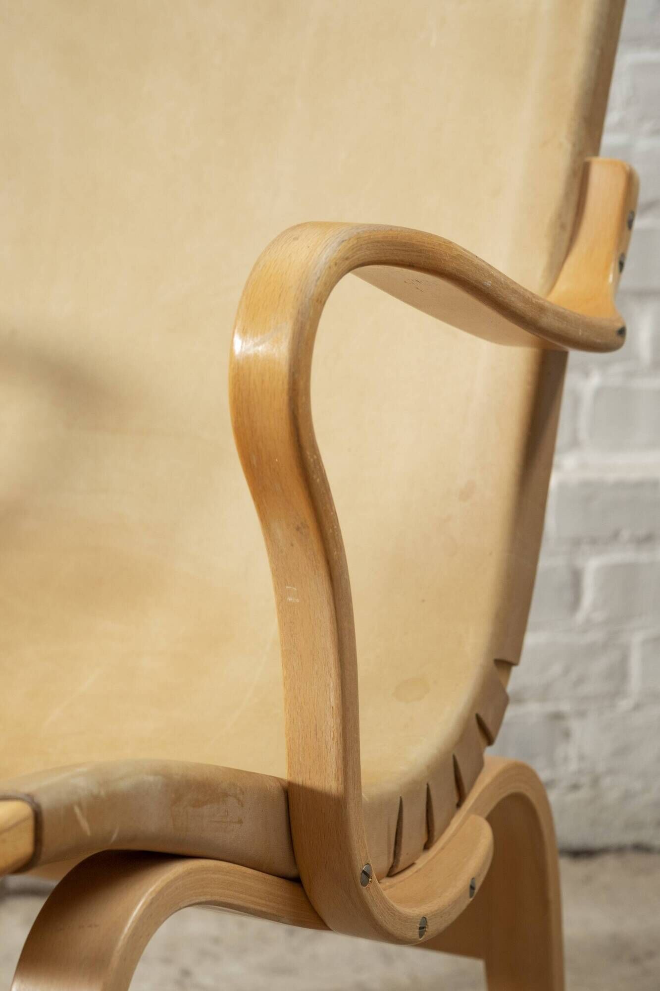 2x Bruno Mathsson "Eva" Lounge Chair by Dux, Sweden