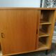 Vintage sideboard sliding doors 1970