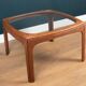 Retro Teak 1960s G Plan Fresco Teak & Glass Coffee Table