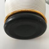 White and black scoubidou bottle