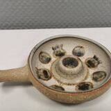 Ceramic candlestick from Danish Søholm 1980s.