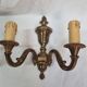 Louis XVI monk wall lamps