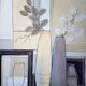 Still life with vase and flowers, oil on panel signed Dlawe Gisku, year 2001